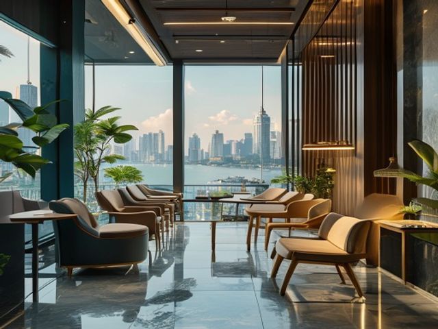 享有湄公河全景