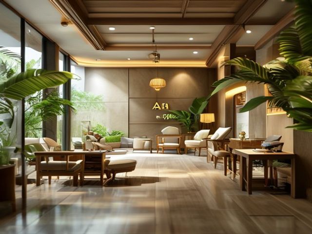 这家休闲酒店周围遍布休闲餐厅